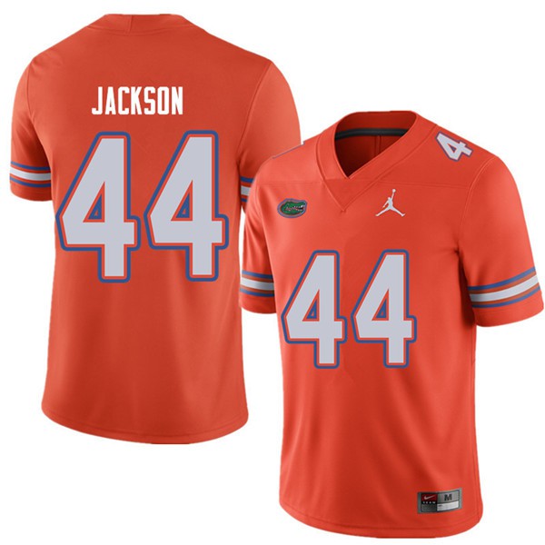 Jordan Brand Men #44 Rayshad Jackson Florida Gators College Football Jersey Orange